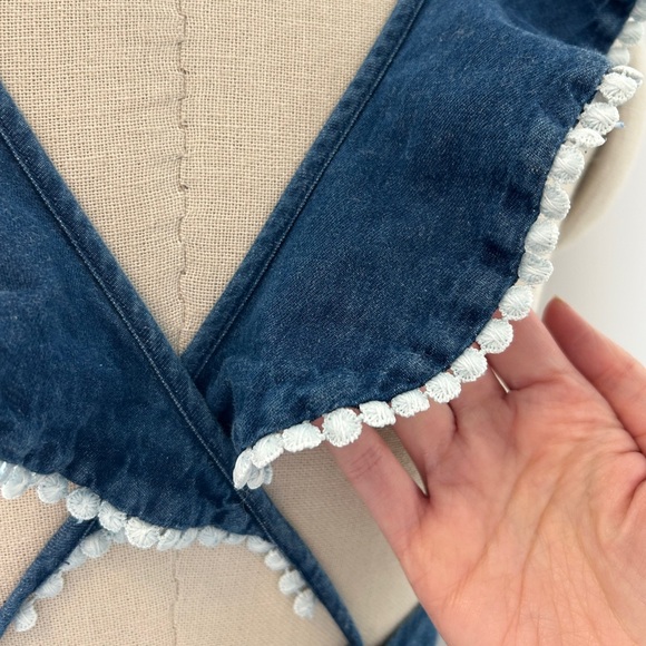 NWT Molly Bracken Ruffle Trim Woven Dress – Sz S - Picture 8 of 16